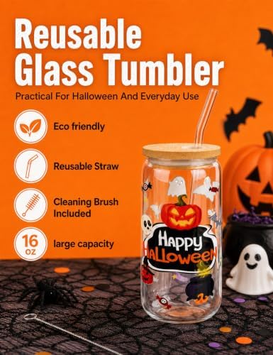 11 Pcs Halloween Boo Basket Stuffer for Women, Build a Boo Basket Kit - Image 5