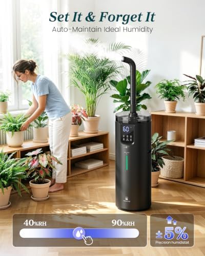 Lacidoll 16L Cool Mist Humidifiers for Large Room Whole House 1500 sq.ft - Image 4