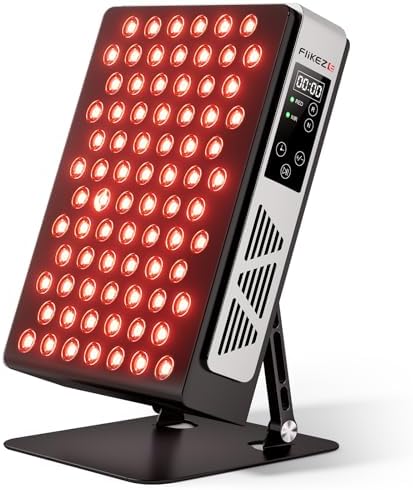 FLIKEZE Red Light Therapy Panel for Full Body Face, Dual Chip 660nm 850nm by Flikeze