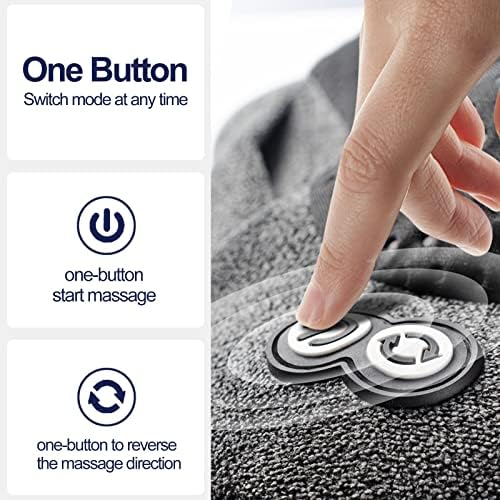 VIKTOR JURGEN Back Massager, Neck Massager with Heat, Massage Pillow Gifts for Men & Women, Electric Shiatsu Back Massager, Deep Kneading Shoulder Massager for Full Body Muscle,Massage at Home, Car - Image 7