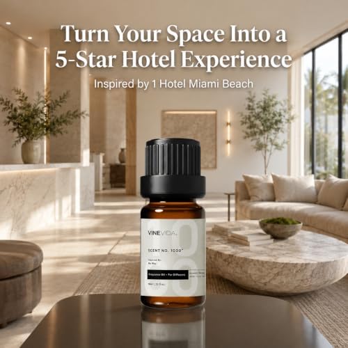 VINEVIDA [0.33oz] Hotel Fragrance Diffuser Oil - 5 Star Hotel Scents for Diffusers for Home - Cold Air Diffuser Oil - Hotel Scent Essential Oil - Scent No.1000 Inspired by My Way - Image 4