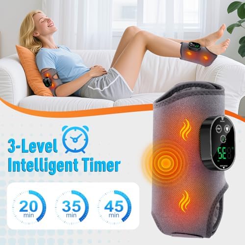 2-Pack Foot Renew Foot Massager, Cordless Ankle Heating Pad with Massager - Image 4