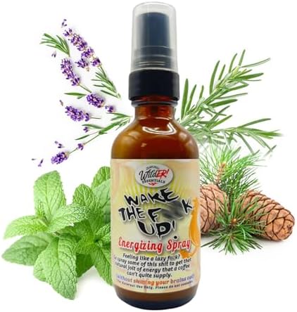 Wild Essentials All Natural Essential Oil Sprays, 2 Ounce, 60ml, Organic Witch Hazel, Aromatherapy, Made in USA by WildEssentials