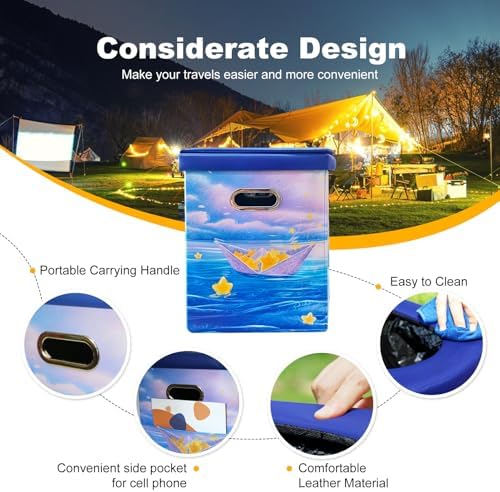 Ann Katy Upgrade XL Portable Toilet for Adults, Extra Large Camping Toilets - Image 3