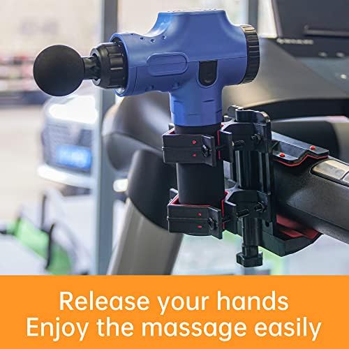 Hand-Free Massage Gun Holder for Back, Percussive Muscle Massage Gun Mount for Self-Massage， Compatible with Most Massage Guns, for Hard to Reach Areas, Mechanical Structure adapts to Most venues - Image 2