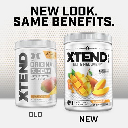 Xtend Original BCAA Powder with Zero Sugar, Mango Madness, 30 Servings - Image 3