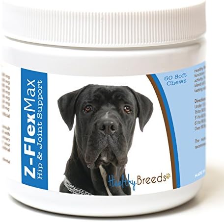 Healthy Breeds Cane Corso Z-Flex Max Hip and Joint Soft Chews 50 Count by HealthyBreeds