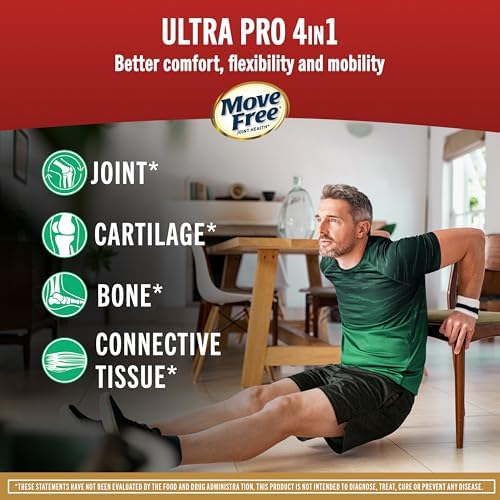 Move Free Ultra Pro 4in1 Joint Support Supplement Tablets- 120ct - Image 2