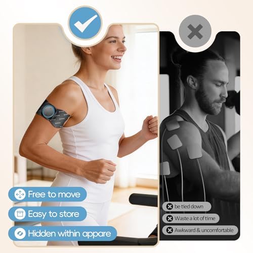 Comfytemp Wireless TENS Unit Muscle Stimulator for Pain Relief with Remote - Image 4