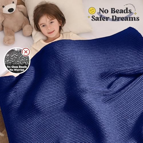 Guohaoi Knitted Weighted Blanket for Adults, 50"x60" 10lbs Full/Queen Size - Image 3