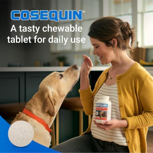 Nutramax Cosequin Joint Supplement for Dogs, MSM+HA, Chew Tablets, 150ct - Image 4