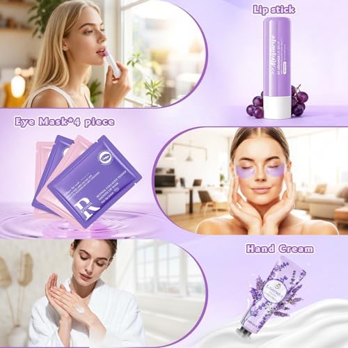Gifts for Women Skin Care Set, 11 Pcs Skincare Kit- Spa Gifts For Women, Complete Travel Size Spa Kit Skincare Gift Set Birthday Teacher Appreciation Valentine's Day Party Favors Mothers Day Gift - Image 3