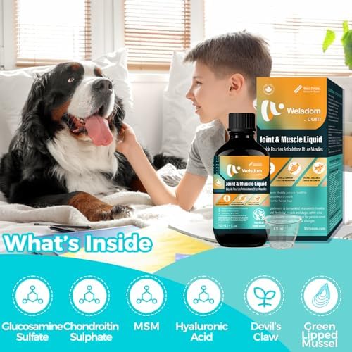 Pets Joint & Muscle Support Liquid for Cats & Dogs - 120mL | Promotes Mobility, Reduces Inflammation & Enhances Flexibility | Easy-to-Use Supplement for Active & Aging Pets - Image 5