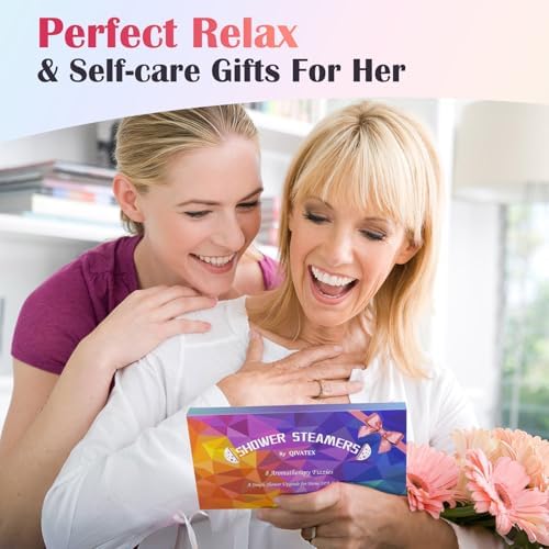 Qivatex Shower Steamers Aromatherapy, Birthday Gifts for Women, Teen Girls - Image 2