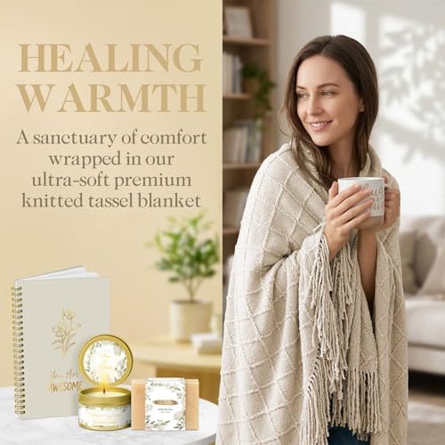 Wasocol Birthday Gifts for Women Self Care Gift Basket, Get Well Relaxing Spa Gift Baskets for Women, Unique Inspirational Gifts for Mom Wife Grandma Sister Friend Her - Image 4