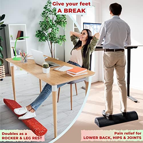 Yes4All High-Density EPP Half Round Back Roller Foam, Exercise Foam Roller for Yoga, Pilates & Stretching - 12, 18, 24, 36 inch - Image 5