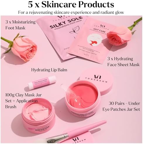 Spa Gifts for Women - Self Care Spa Kit - Skin Care Sets for Women (20 Pcs) - Image 4
