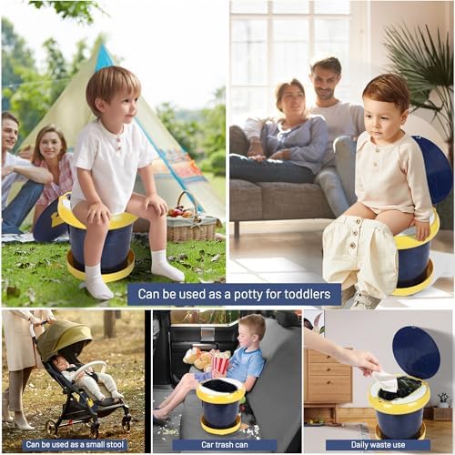 Portable Potty for Toddler,Travel Potty Seat for Toddler,Travel Toilet Kids - Image 4