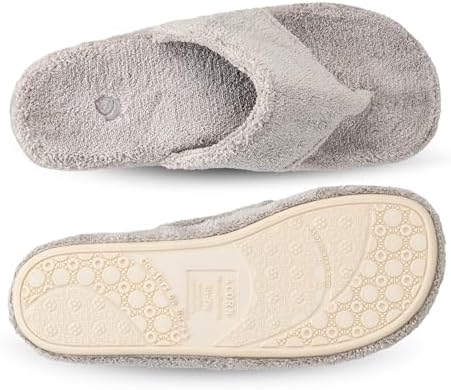 Acorn Women's Spa Thong Slippers with Cloud Contour Comfort - Arch Support and Plush Fluffy Terry Lining, Perfect for Beach, Camping, Poolside, or Bathroom Wear - Image 6
