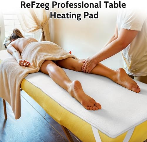 Massage Table Warmer Heating Pad Professional SPA Massage Bed Warmer 9 Hours Timer, 9 Heat Settings, Overheat Protection for Massage Bed & Spa, Thickened & Soft Fleece, 30" x 71" - Image 6