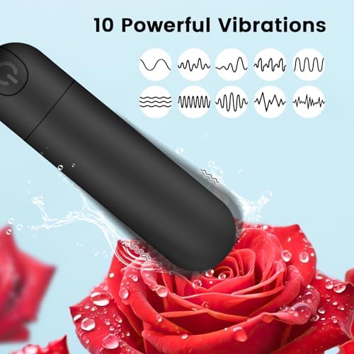 Kverg Handheld Electric Back Massager - Mini Waterproof&Rechargeable Handheld Deep Tissue Neck Black - Image 3