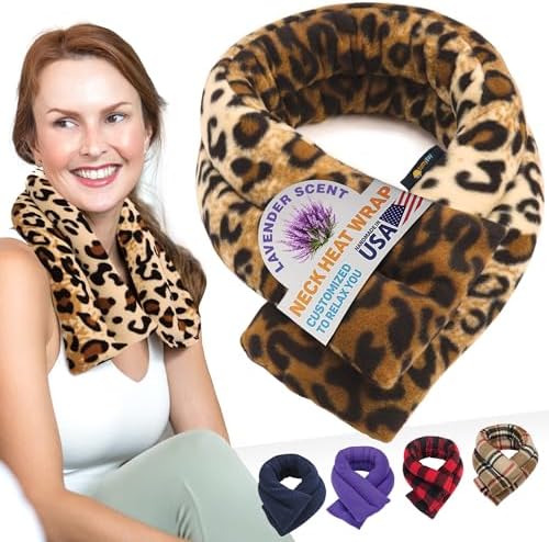 SunnyBay Lavender Heating Pad, Neck and Shoulder Wrap, 26x5 inch by SunnyBay