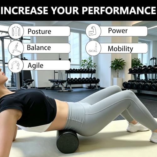 Hard Travel Size Back Roller, High Density Foam Roller for Exercise - Image 4