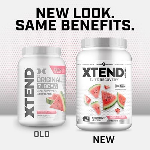Xtend Original BCAA Powder, Zero Sugar, Watermelon Explosion, 90 Serv - Image 3