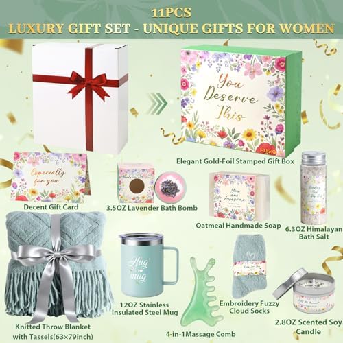 Get Well Soon Gift Basket for Women Self Care Spa Gift Set After Surgery - Image 3