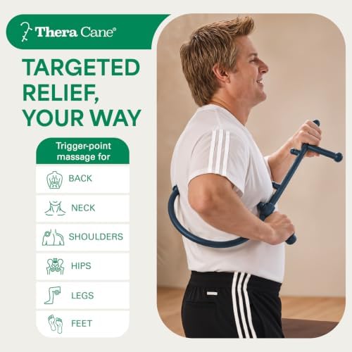 Thera Cane MAX Trigger Point Massager (Blue) - Image 2