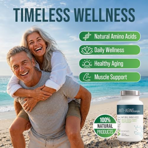 ViMulti Anti-Aging Complex Amino Acid Dietary Supplement, 2 Pack of 60 - Image 6