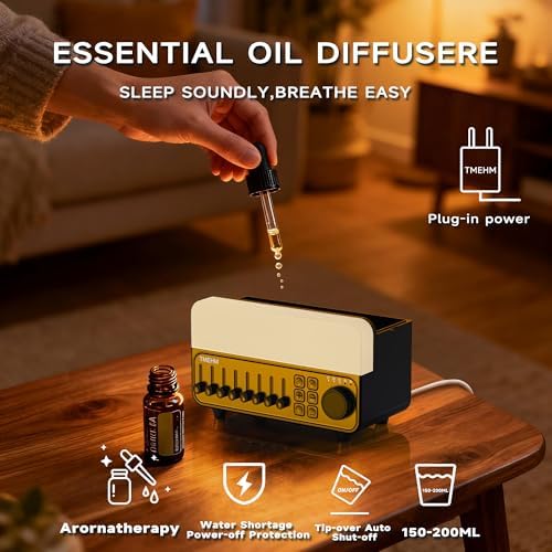 TMEHM 4-in-1 Sleep Sound Machine with White Noise & 8 Nature Sounds - Image 6