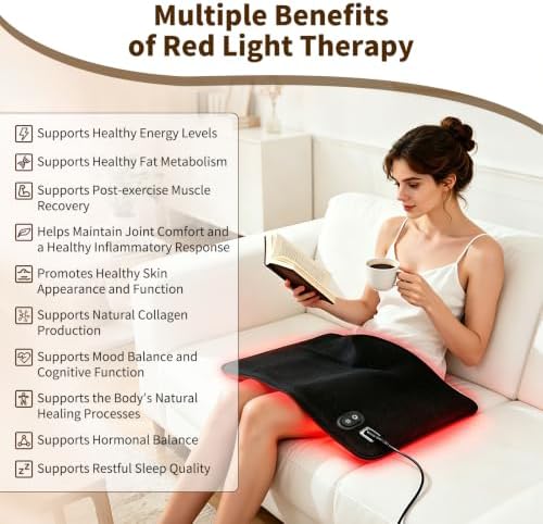 Red Light Therapy for Body Pain Relief, FSA&HSA, 18.5'' x 14.2'' - Image 2