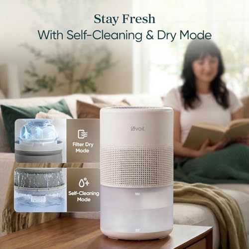 Levoit Evaporative Humidifiers for Bedroom Large Room, Reusable Filter - Image 3