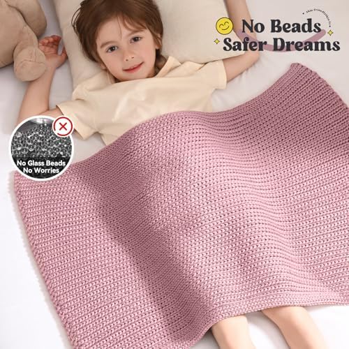 Guohaoi Knitted Weighted Blanket for Adults, 20"x30" 2lbs Full/Queen Size - Image 3