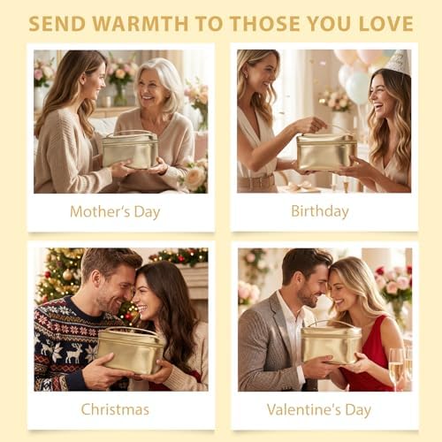 33 Pcs Mother's Day Gift, Honey & Almond Skin Care Gift Set, Spa Bath & Body Gift Basket Set for Women, Lip Gloss, Cosmetic Bag, Necklace, Christmas, Anniversary, Birthday, Valentines - Image 6