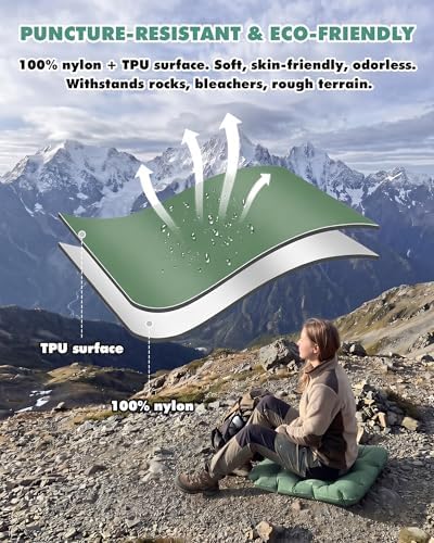 Inflatable Seat Cushion & Lumbar Support Lightweight TPU Non-Slip - Image 4
