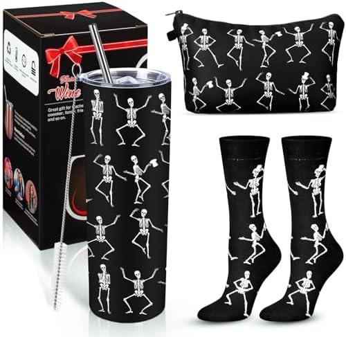 Geiserailie Halloween Gifts for Women Skeleton Boo Basket Stuffer Adults by Geiserailie