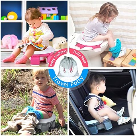 Orzbow Portable Potty Training Chair for Toddler, Travel Emergency Toilet - Image 5