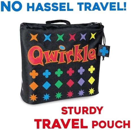 MindWare Travel Qwirkle Strategy Tile Board Game for 2-4 Players - Image 3