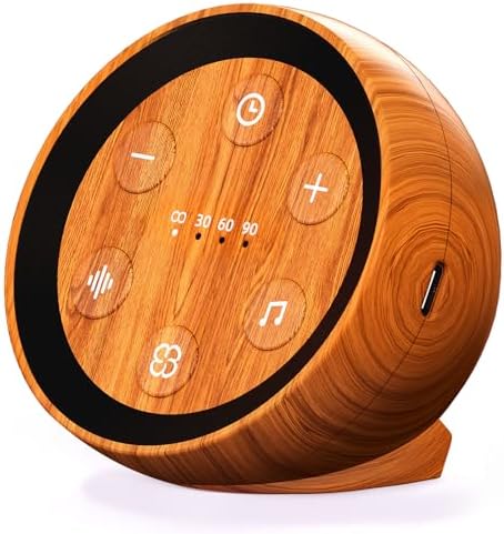 Portable Sound Machine White Noise Machine for Baby Kids Adults Sleeping with 32 Soothing Sounds 32 Volume Levels Brown Noise Machine with 4 Timer Memory Funtion for Travel Office Privacy by SoundMe