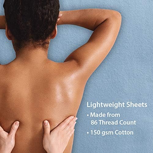 ForPro Premium Flannel 3-Piece Massage Sheet Set, Wisteria - Image 6