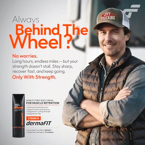 Strength Muscle Maintenance Body Cream - Post Workout Prevents Muscle Loss for Men & Women, 200ml, No Artificial Fragrance, M.A.X. Tech, Topical Analgesic for Muscle - Image 6