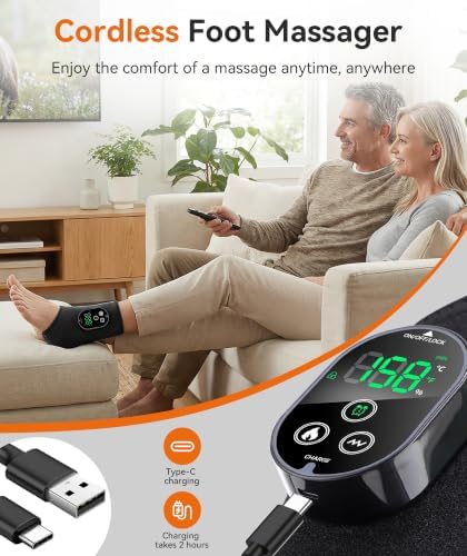 Foot Massager for Neuropathy Cordless Ankle Heating Pad - Image 5