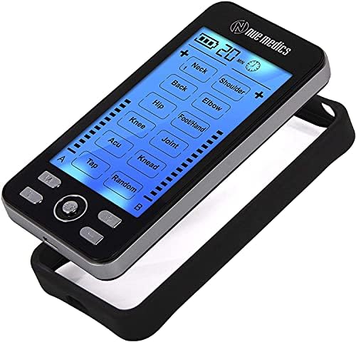NueMedics Tens Unit Machine Pulse Massager for Pain Relief, 24 Massage Modes, Rechargeable Muscle Stimulator Device with 10 Pads - Image 2