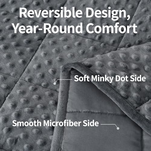 Mr. Sandman Weighted Blanket for Adults, Queen Size 20 lbs, 60 x 80 Inches - Image 2