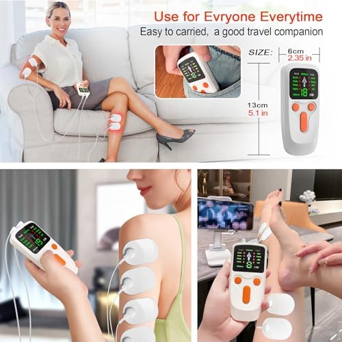 TENS Unit EMS Muscle Stimulator, FSA Low-Frequency Physiotherapy Instrument - Image 6