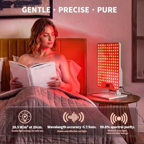 red Light Therapy Panel 630nm 660nm 850nm Combined Wavelengths - Image 4