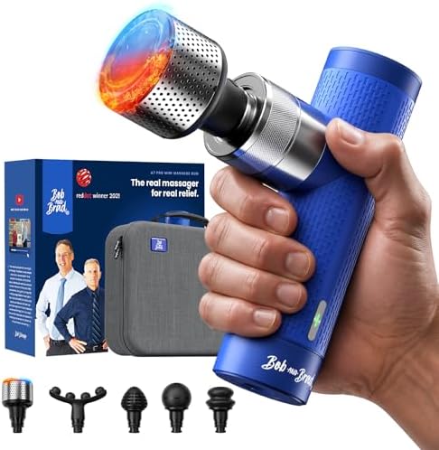 BOB AND BRAD A7 Pro Massage Gun with Heat and Cold for Deep Tissue Massage by BOBANDBRAD