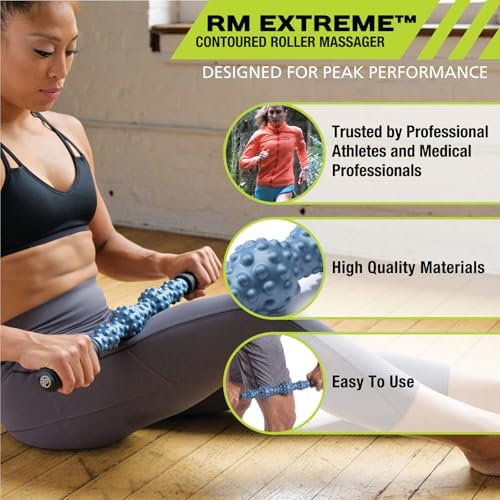 Pro-Tec Athletics Rollers, RM Extreme, RM Extreme Mini Roller, Cryosteel Ice Roller, Portable Roller, Deep Tissue Massage, Muscle Relief, Hamstring, Quadriceps, Multi-Directional, Enhance Performance - Image 2